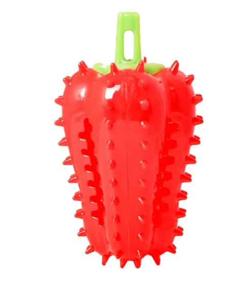 Interactive Dog Teething Chili Chewers
