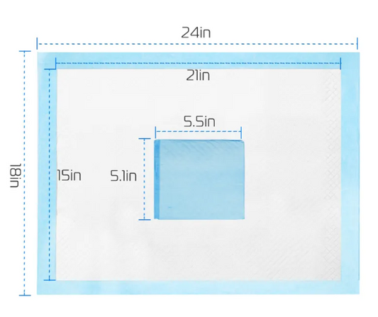 Ultra Absorb™ Puppy Training Pads (50 Pack)